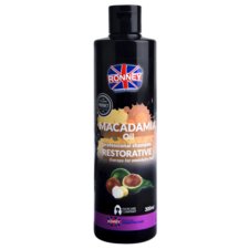 Shampoo for Weak and Dry Hair RONNEY Macadamia Oil 300ml